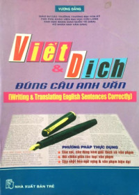 Viết & Dịch đúng câu Anh văn